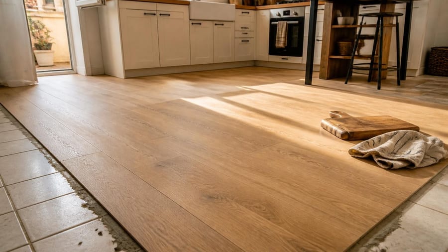 Adieu carrelage de cuisine : ce nouveau sol 2026, plus chaleureux et sans travaux, s’impose partout en France