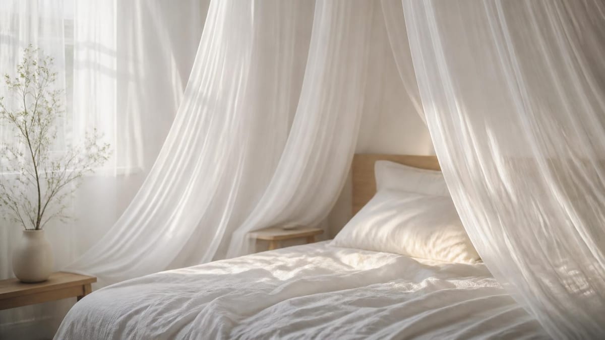 Transformez votre chambre en cocon romantique tout en chassant les moustiques grâce à une trouvaille déco venue du gé