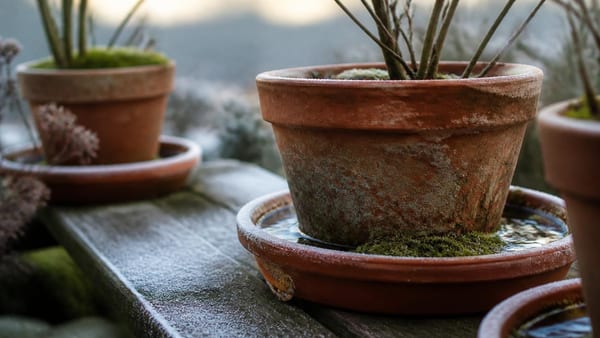 Retirer les soucoupes sous les pots en hiver protège mieux vos plantes et la biodiversité locale. Voici pourquoi ce g…
