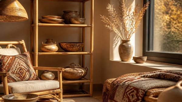 Le géant suédois mise sur les fibres naturelles et les motifs traditionnels pour réchauffer l'habitat dès l'été.