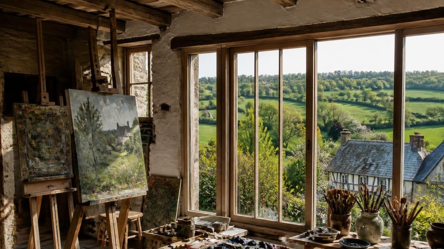 David Hockney : sa maison discrète en Normandie