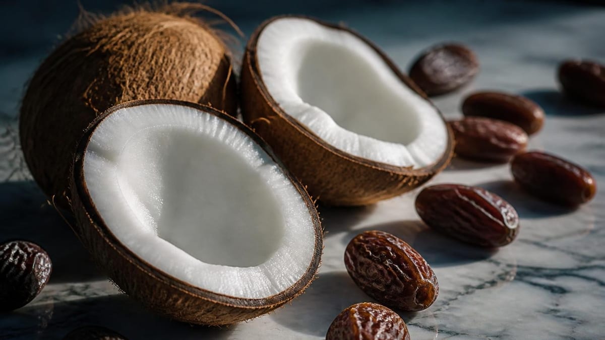La noix de coco et les dattes sèches peuvent élever le cholestérol LDL autant que certains produits animaux. Explicat