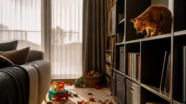 Quand le félin refuse tout contact avec les plus jeunes, la cohabitation devient un casse-tête émotionnel que peu ose…