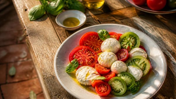 Trois ingrédients, une harmonie visuelle et gustative : retour sur l'ascension mondiale de la salade caprese, née dan…